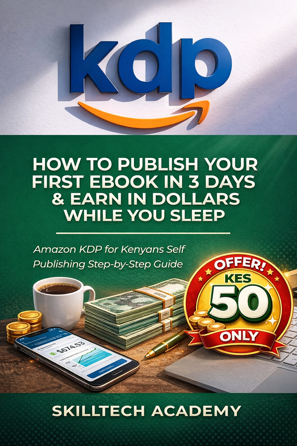 Amazon KDP for Kenyans – Publish Your First eBook in 3 Days