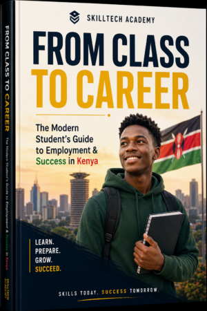 FROM CLASS TO CAREER: The Modern Student's Guide to Employment & Success in Kenya