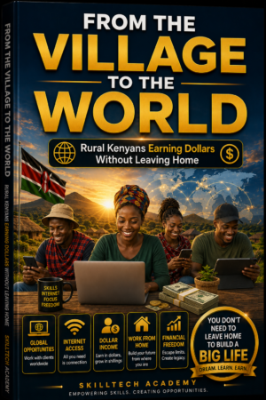 FROM THE VILLAGE TO THE WORLD: Rural Kenyans Earning Dollars Without Leaving Home