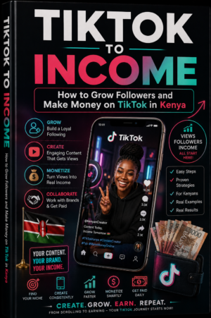 TIKTOK TO INCOME: How to Grow Followers and Make Money on TikTok in Kenya