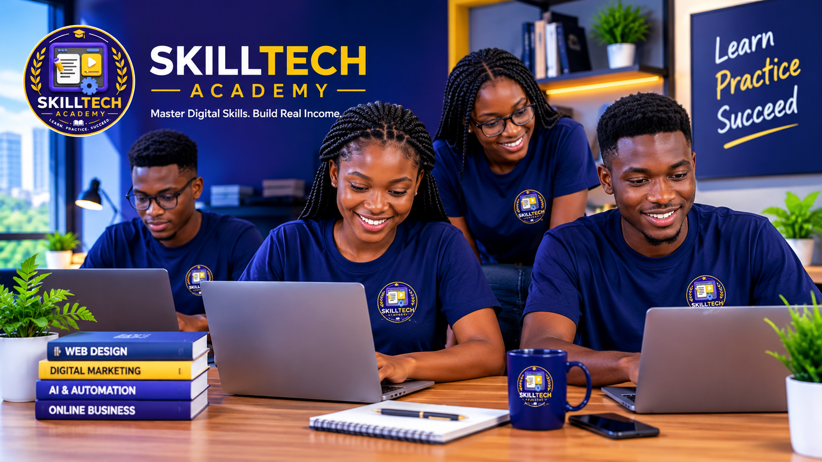 SkillTech Academy – Digital Skills That Pay